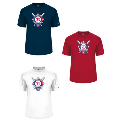 West Sacramento Little League 70th Anniversary Dri Fit Shirt Thumbnail