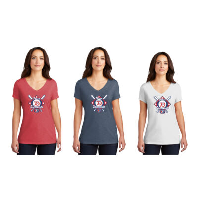 West Sacramento Ladies Triblend 70th Anniversary Tee Thumbnail